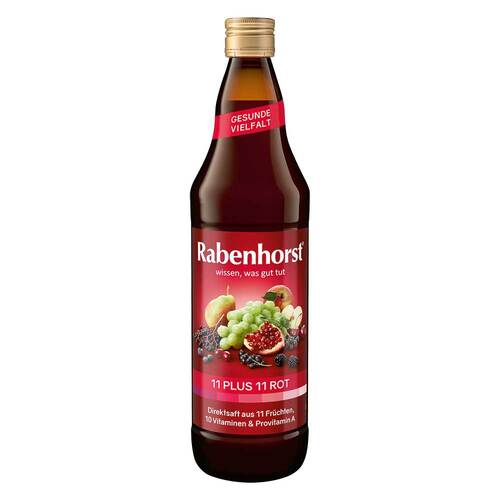 Rabenhorst 11 Plus 11 Multivitaminmehrfrei Saft rot - 1