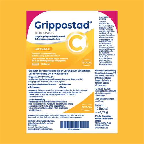 Grippostad C Stickpacks - 9