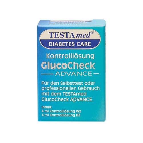 TESTAMED GlucoCheck Advance Kontrolll&ouml;sung - 1
