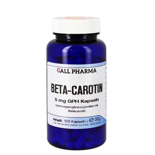 Beta Carotin 5 mg Gph Kapseln - 1