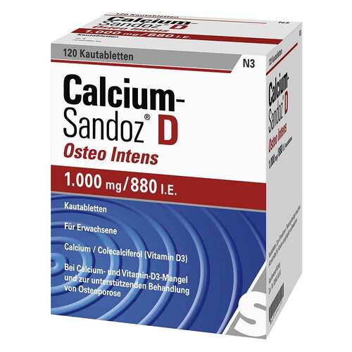 Calcium Sandoz D Osteo intens Kautabletten - 1