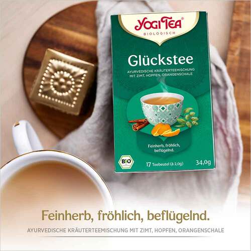 Yogi Tea Gl&uuml;ckstee Bio Filterbeutel - 2