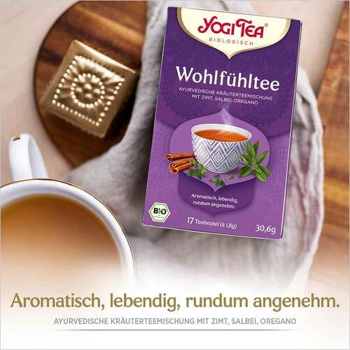 Yogi Tea Wohlf&uuml;hl Tee Bio Filterbeutel - 2