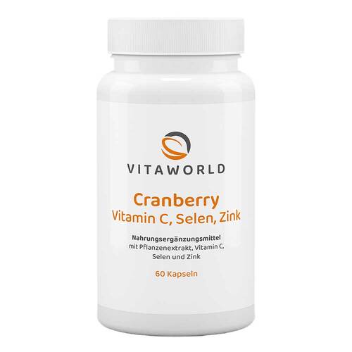 Cranberry Vitamin C + Selen+Zink Kapseln - 1