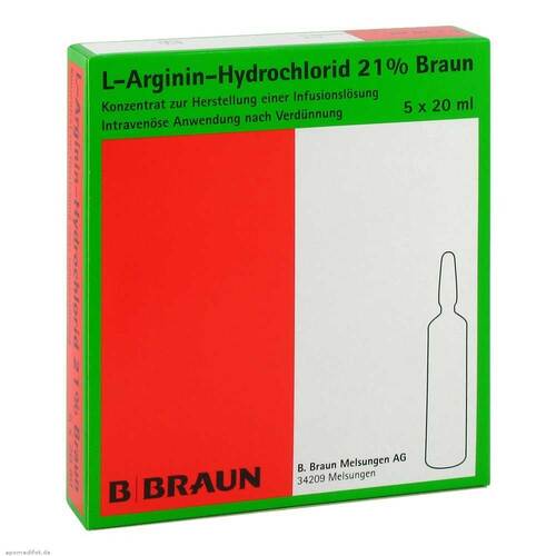 L-Arginin-Hydrochlorid 21% Elek.-Konzentrat Infusionsl. - 1