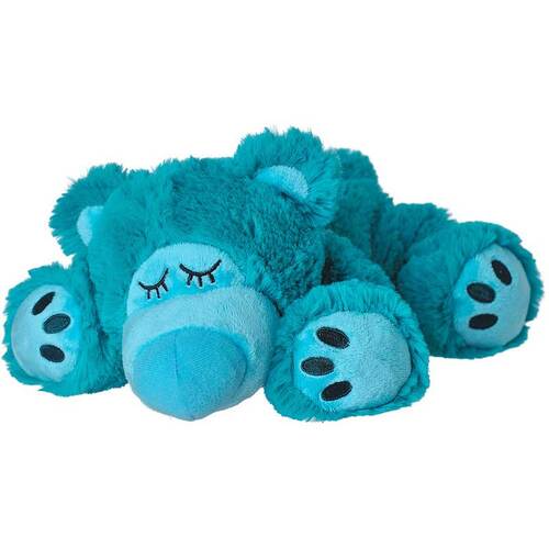 W&auml;rme Stofftier Sleepy Bear t&uuml;rkis - 1