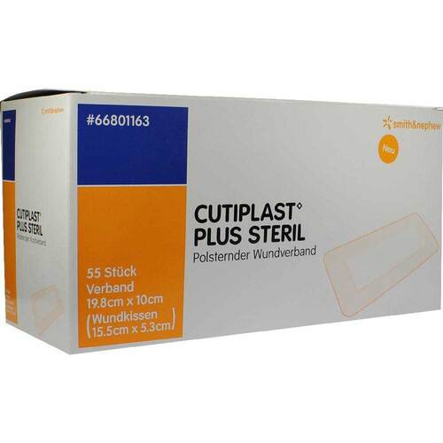 CUTIPLAST Plus steril 10x19,8 cm Verband - 1