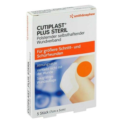 Cutiplast Plus steril 5x7 cm Verband - 1