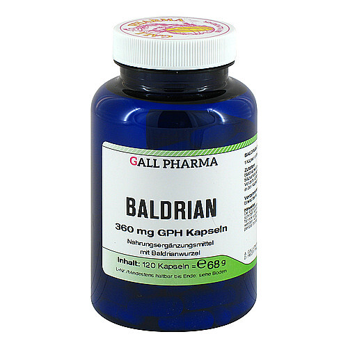 Baldrian 360 mg Gph Kapseln - 1