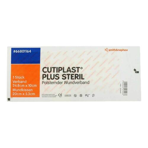 CUTIPLAST Plus steril 10x24,8 cm Verband - 1