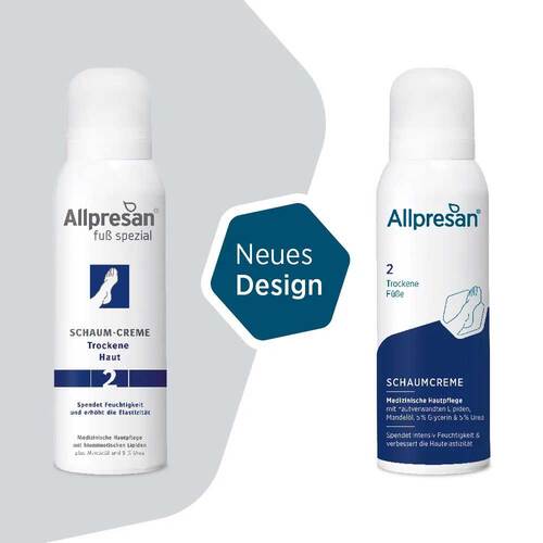 Allpresan Fu&szlig; spezial Nr.2 trockene Haut Schaum - 4