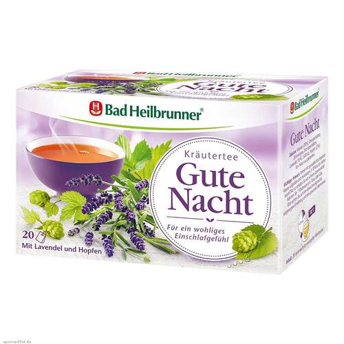Bad Heilbrunner Kr&auml;utertee Gute Nacht Filterbeutel - 1
