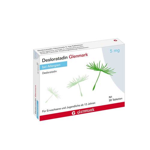 Desloratadin Glenmark 5 mg Tabletten - 1