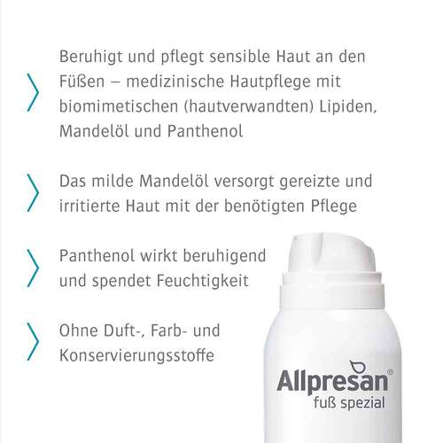 Allpresan Fu&szlig; spezial Nr.1 empfindliche Haut Scha. - 3