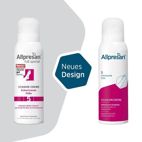 Allpresan Fu&szlig; spezial Nr.5 schwitzende F&uuml;&szlig;e Schaum - 2