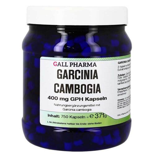 GARCINIA CAMBOGIA 400 mg GPH Kapseln - 1
