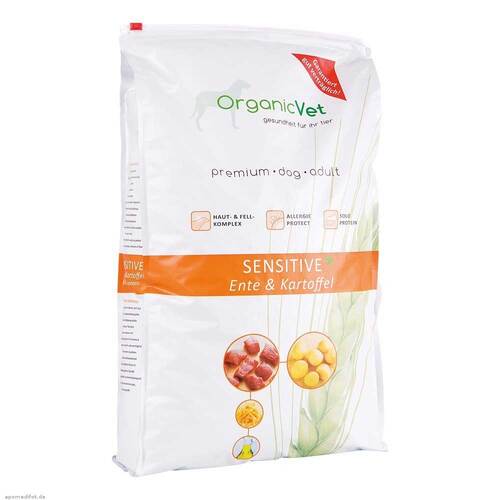 Organicvet Hund Trockennahrung Sensitive +  - 1