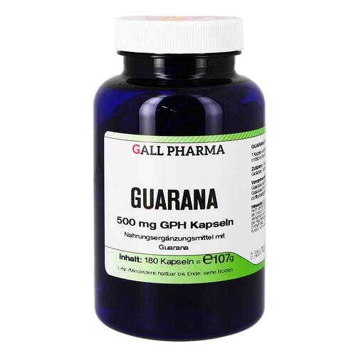 GUARANA 500 mg GPH Kapseln - 1