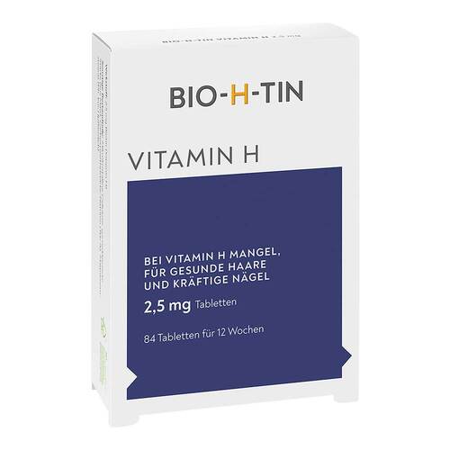 Bio-H-Tin Vitamin H 2,5 mg f&uuml;r 12 Wochen Tabletten - 1