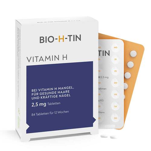 Bio-H-Tin Vitamin H 2,5 mg f&uuml;r 12 Wochen Tabletten - 2