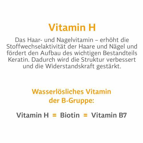 Bio-H-Tin Vitamin H 5 mg f&uuml;r 1 Monat Tabletten - 4