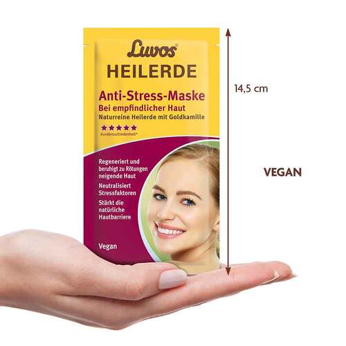 Luvos Heilerde Creme-Maske mit Goldkamille - 3