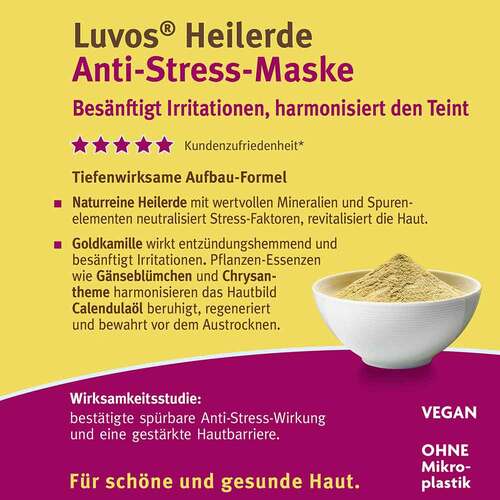 Luvos Heilerde Creme-Maske mit Goldkamille - 4