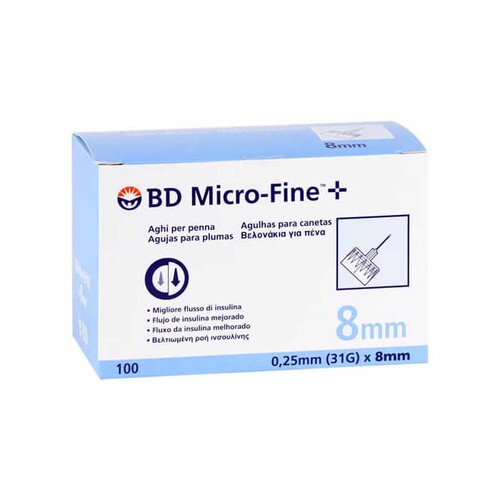 BD Micro-Fine + Pen-Nadeln 0,25x8 mm 31 G - 1