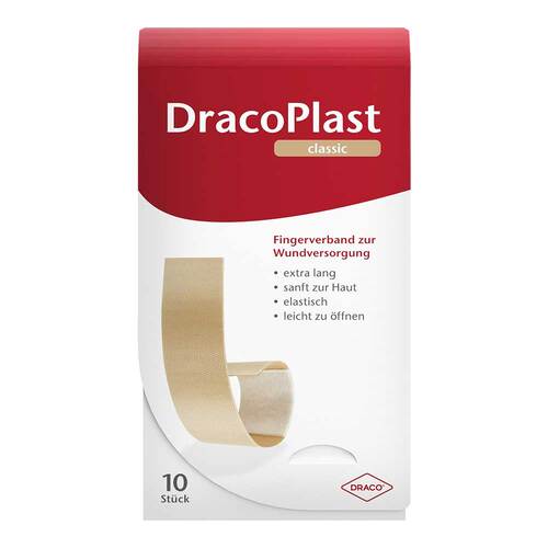 DRACOPLAST Fingerstrips 2x12 cm elastic - 1
