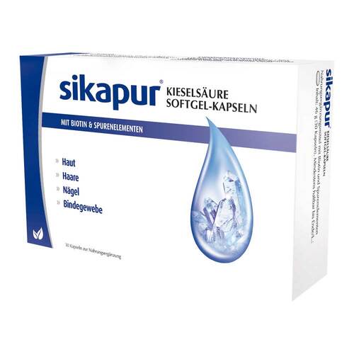Sikapur Kiesels&auml;ure Softgel-Kapseln mit Biotin - 1