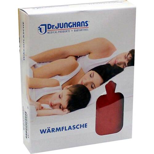 W&Auml;RMFLASCHE 2 l mit Bezug rot - 1