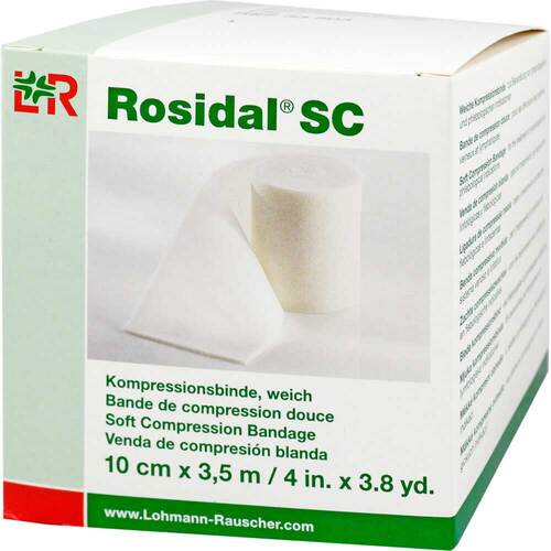 ROSIDAL SC Kompressionsbinde weich 10 cmx3,5 m - 1