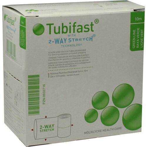 TUBIFAST 2-Way Stretch 5 cmx10 m gr&uuml;n - 1