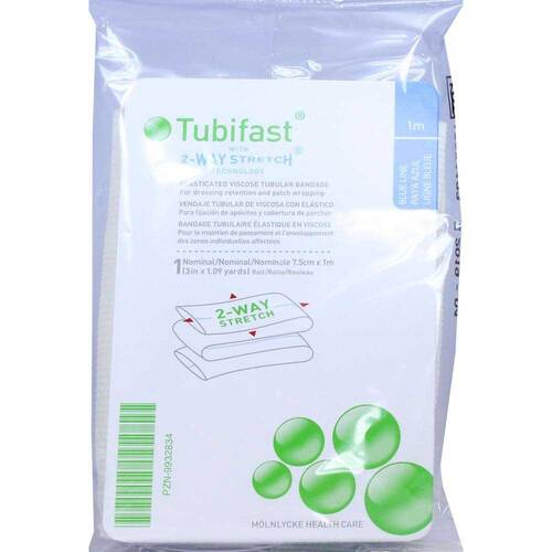 TUBIFAST 2-Way Stretch 7,5 cmx1 m blau - 1