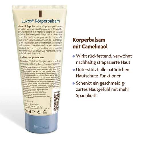 Luvos Naturkosmetik K&ouml;rperbalsam Intensivpflege - 3
