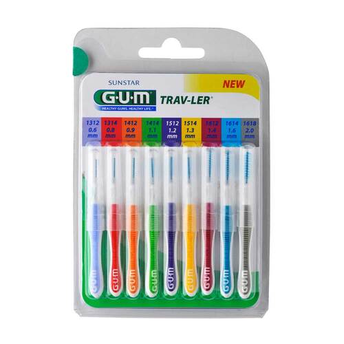 Gum Trav-Ler Sortiment Interdentalb&uuml;rsten - 1