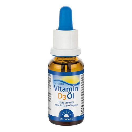 Vitamin D3 &Ouml;l 800 I.E. D3 Dr.Jacob's Tropf.zum Einnehmen  - 1