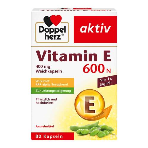 Doppelherz aktiv Vitamin E 600 N Weichkapseln - 1