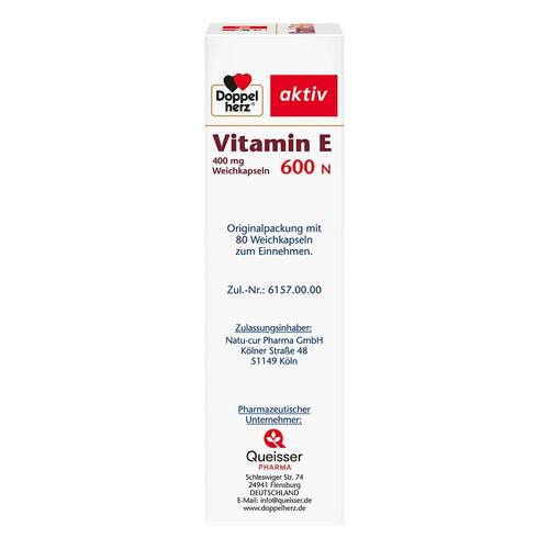 Doppelherz aktiv Vitamin E 600 N Weichkapseln - 3