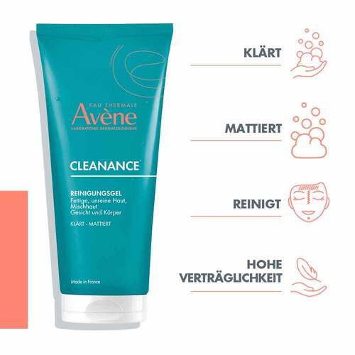 Avene Cleanance Reinigungsgel + Monolaurin - 2