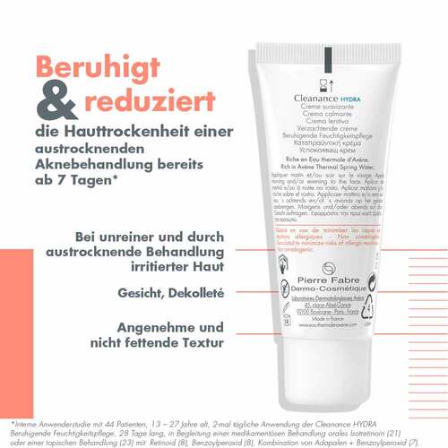 Avene Cleanance Hydra beruhig.Feuchtigkeitspflege - 3