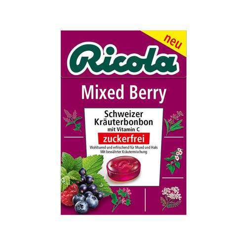 Ricola ohne Z.Box Mixed Berry Bonbons - 1