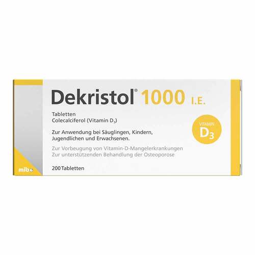 Dekristol 1.000 I.E. Tabletten - 1