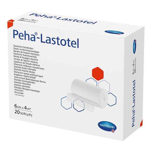 Peha-Lastotel Fixierbinde 6 cmx4 m - 1