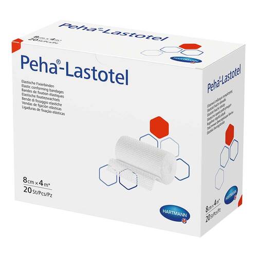 Peha-Lastotel Fixierbinde 8 cmx4 m - 1