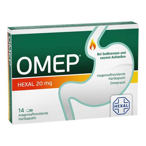 Omep Hexal 20 mg magensaftresistente Hartkapseln - 1