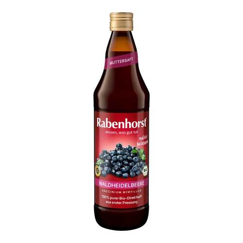 Rabenhorst Heidelbeer Bio Muttersaft - 1
