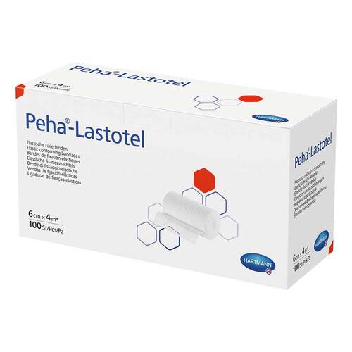 Peha-Lastotel Fixierbinde 6 cmx4 m - 1