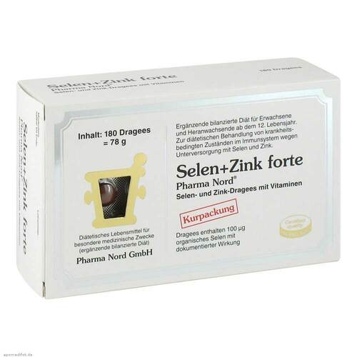 Selen + Zink Pharma Nord Dragees - 1