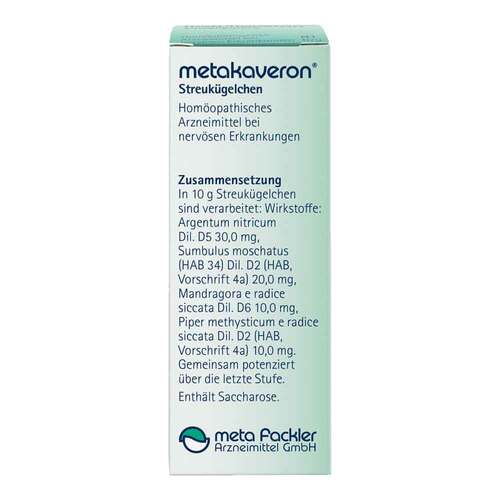 Metakaveron Globuli - 2